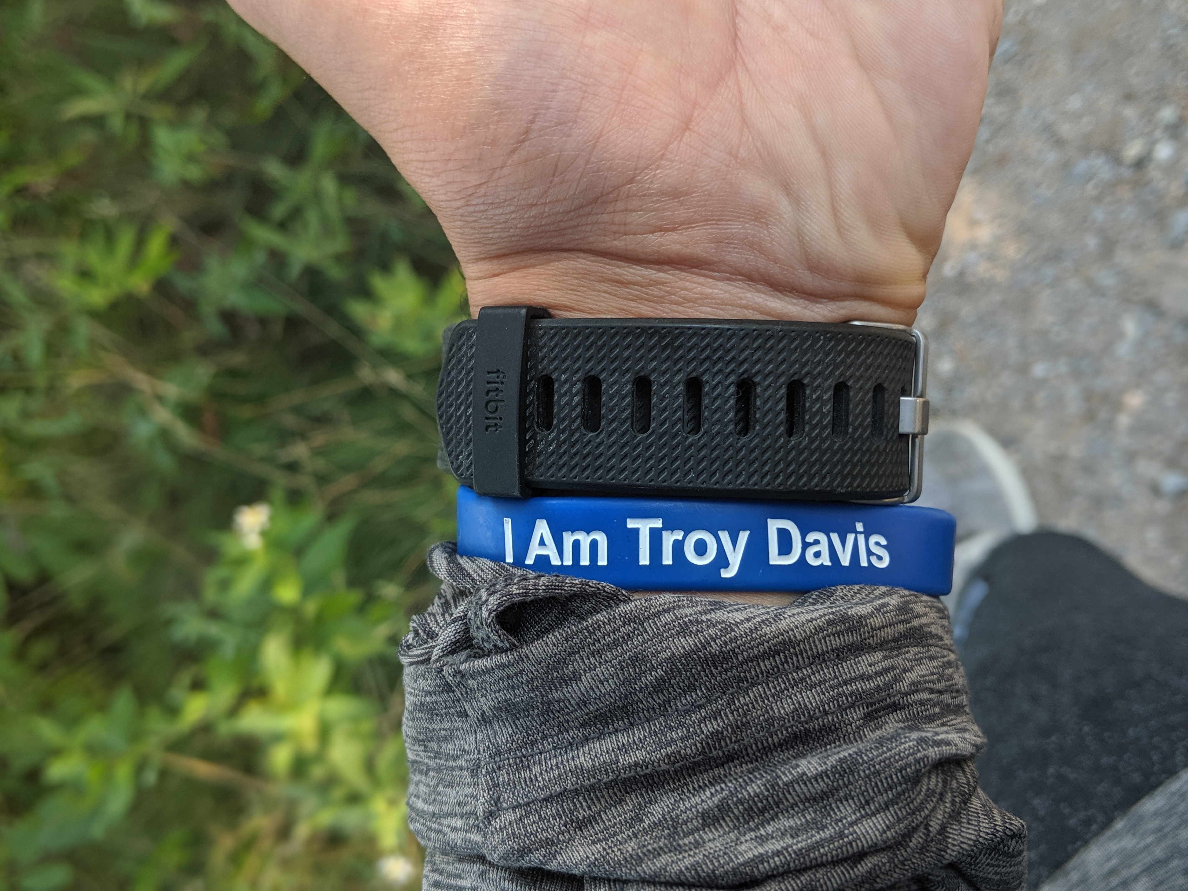 I Am Troy Davis wristband