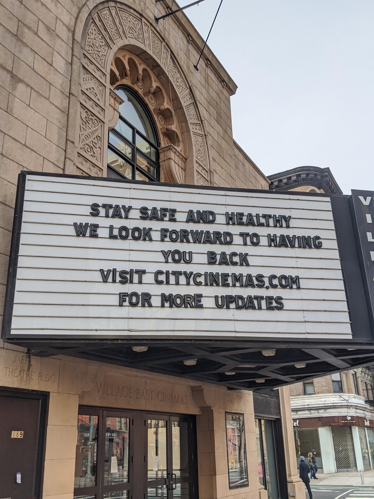 Empty NYC streets, March 16